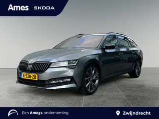 Škoda Superb Combi 1.5 150pk TSI ACT Sportline Business Verwarmbare stoelen vóór en achter | Trekhaa