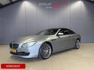 BMW 6 Serie Cabrio 640i High Executive | Mat wrap