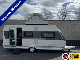 Hobby Excellent 495 UL met enkele bedden **Mover/ATC/1e eigenaar/Zeer nette caravan**