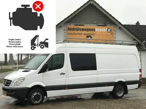 Mercedes-Benz Sprinter 515 CDI L3H2 DC dubbele cabine motorschade maxi