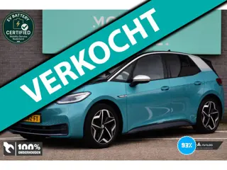 Volkswagen ID.3 First Plus 58 kWh SOH93% CarPlay ACC Matrix Sfeerverlichting