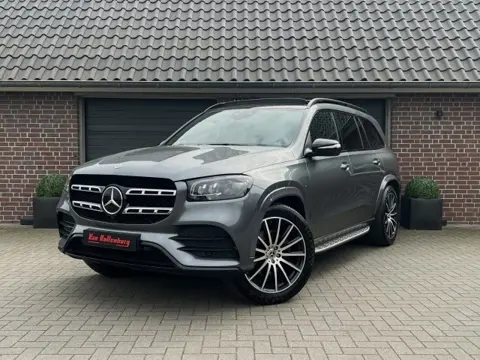MERCEDES-BENZ GLS  400D AMG 4MATIC 7PERS GLE PANO 360 SOFT CLOSE GRIJS KENTEKEN