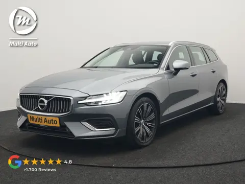 Volvo V60 T4 Inscription 191pk Dealer O.H. | Camera | Lederen Sportstoelen Memory & Verwarmd | Apple