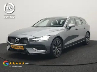 Volvo V60 T4 Inscription 191pk Dealer O.H. | Camera | Lederen Sportstoelen Memory & Verwarmd | Apple