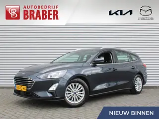 Ford Focus Wagon 1.0 EcoBoost Titanium Business | Stuur-/stoel-/voorruitverwarming | Clima | Navi | 
