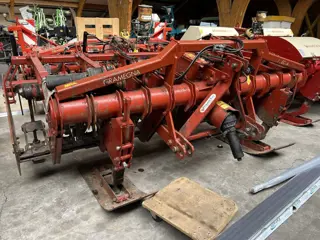 Gramegna type 40 350 - Hydraulische hef - Glijsloffen met spindel - Hydraulisch verstelbaar achterre