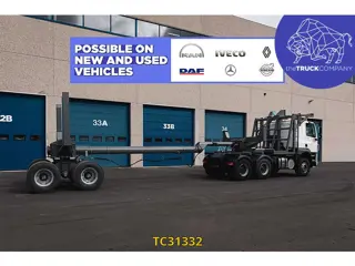 Hoet Trailers TREE TRANSPORT w DOLLY