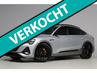 Audi E-tron Sportback 55 Quattro | panoramadak | B&O| head up | 360 camera | RS zetels | softclose |
