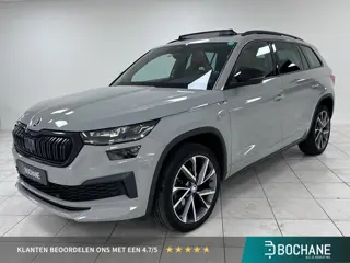 Skoda Kodiaq 1.5 TSI Sportline Business | PANORAMADAK | WEGKLAPBARE TREKHAAK | LEDEREN BEKLEDING