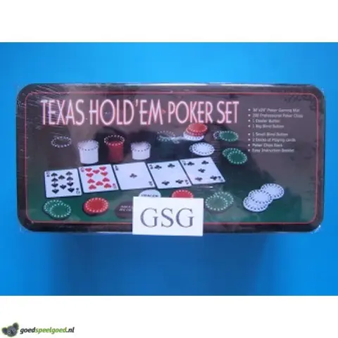 Texas hold' em poker set nr. 60823-00