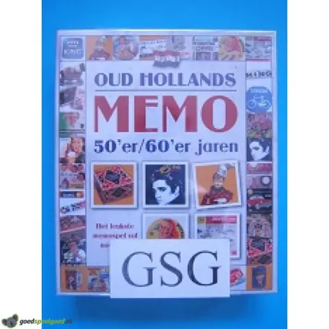 Oud Hollands memo 50' er/60' er jaren nr. 87015-00