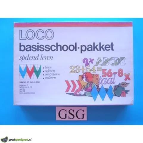 Maxi loco basisschoolpakket nr. 25252-01