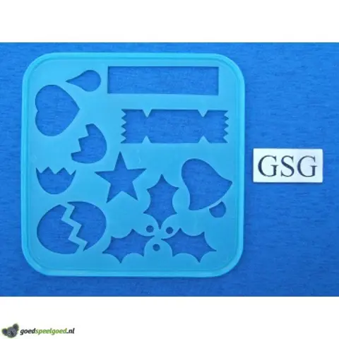 Tekensjabloon feestdagen nr. 50249-03