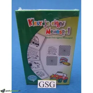 Kleur je eigen memospel nr. 50055-01