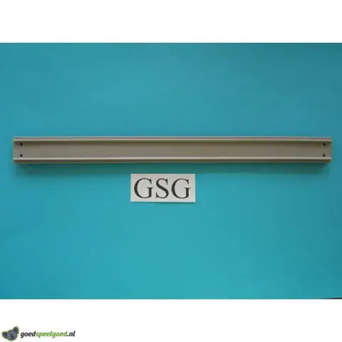 Rechte kogelbaan grijs nr. 24012-03