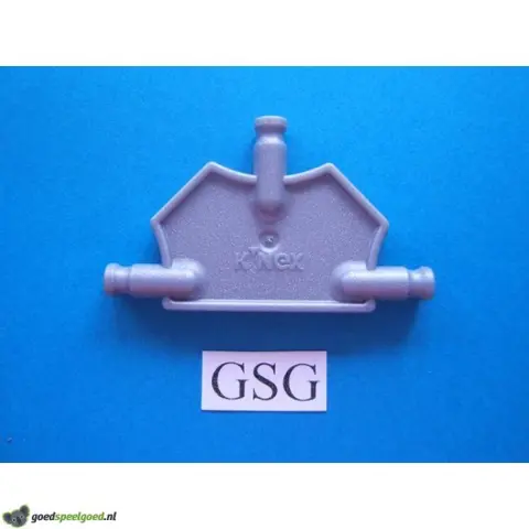 Driehoekplaat 55 mm grijs nr. 16053