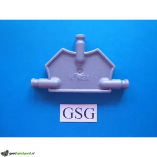 Driehoekplaat 55 mm grijs nr. 16053