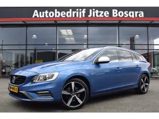 Volvo V60 2.0 T4 190pk Automaat R-Design Business Sport Bi-Xenon | Zwart Leder | Schuif/Kanteldak | 