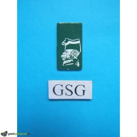 Kaartje sergeant groen nr. 60932-02