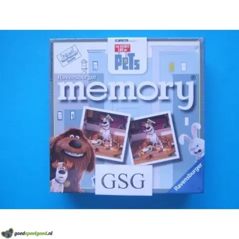 The secret life of pets memory nr. 21 224 8-00