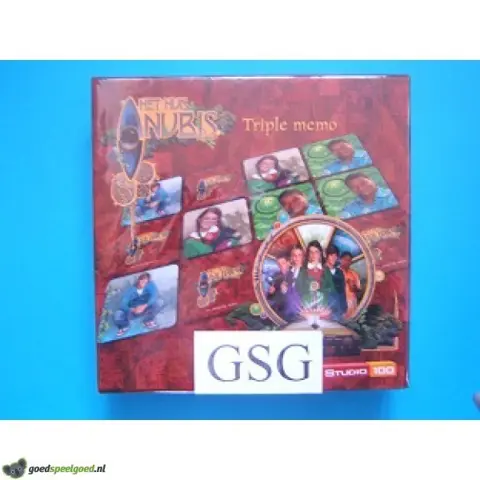 Het huis Anubis triple memo nr. MEHA00001500-01