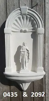 Maria ( nr 2 ) in kapel. nr 0435 & 2092