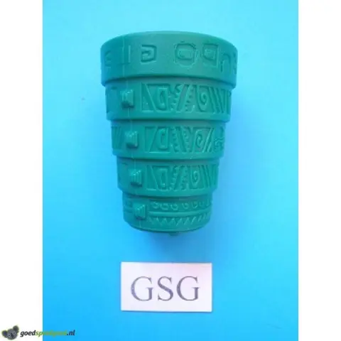 Dobbelbeker Perudo groen nr. 60882-02