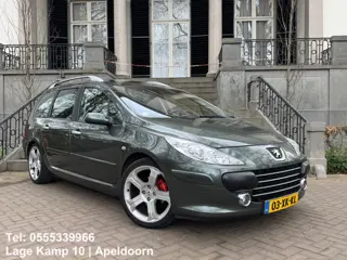Peugeot 307 SW 2.0-16V Automaat 6Persoons Android Pano Leder Camera Climate Cruise Ctr