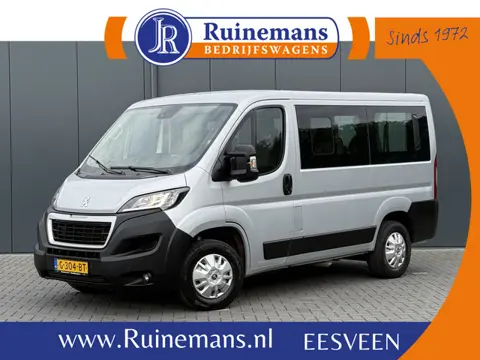 Peugeot Boxer 2.2 BlueHDI 141 PK / EURO 6 / L1H1 / 9 PERSOONS / AIRCO / CRUISE / PERSONENBUS / BLUET