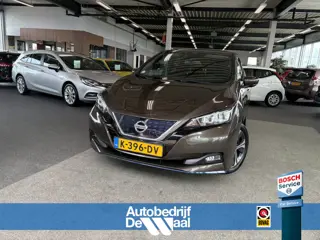Nissan Leaf e+ N-Connecta 62 kWh SoH90% 360CAMERA/KEYLESS/DODEHOEK/CARPLAY/WINTERPACK
