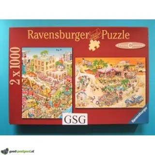 Paradijs op Aarde + oase 2x 1000 st nr. 16 798 2-12