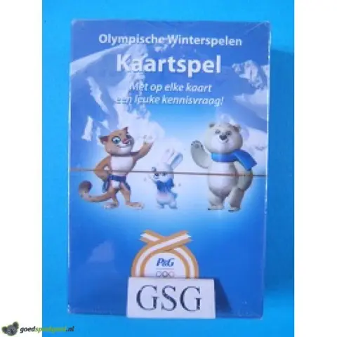 Olympische winterspelen kaartspel nr. Q/18166-01