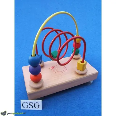 Rijgen kralenlabyrint klein nr. 17017-02