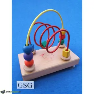 Rijgen kralenlabyrint klein nr. 17017-02