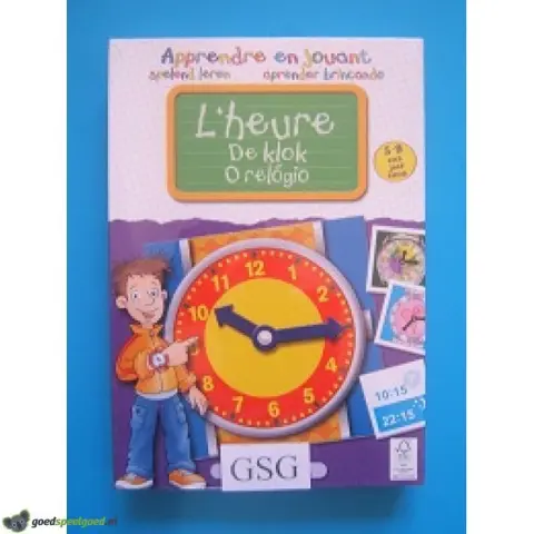 Spelend leren de klok nr. 11 002 160-00