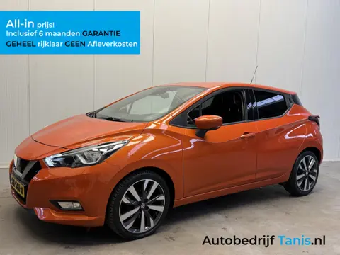Nissan Micra 0.9 IG-T Tekna NAVI-CAMERA-PDC-LMV (bj 2018)