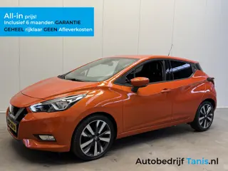 Nissan Micra 0.9 IG-T Tekna NAVI-CAMERA-PDC-LMV (bj 2018)