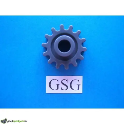 Tandwiel 14 tanden donker grijs nr. 16042