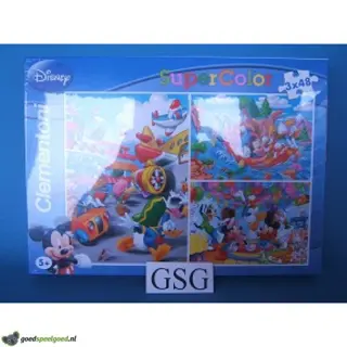 Disney Donald &amp; Mickey 3x 48 st nr. 25168-01