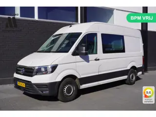 Volkswagen Crafter 2.0 TDI 177PK L3H3 Dubbele Cabine EURO 6 - Airco - Navi - Cruise - € 20.950,- Exc