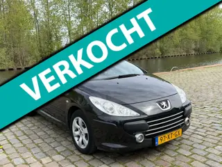 Peugeot 307 CC 2.0-16V Cabriolet Automaat leerbekeleding nw apk cruis control elektrische ramen cv o