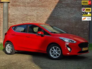 Ford Fiesta 1.0 EcoBoost 125 PK Hybrid Titanium, Climat, Cruise, Apple Carplay, LM Velgen, Ned Auto.