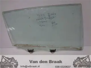 Honda Insight 2009-2014 Ruit portier rechts achter