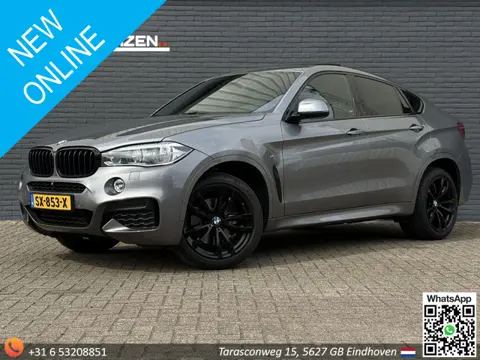BMW X6 xDrive40d High Executive M-Sport | 320 pk | Softclose | Pano | Harman/kardon | Leder | Stoelv
