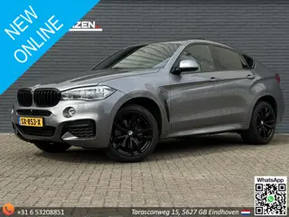 BMW X6 xDrive40d High Executive M-Sport | 320 pk | Softclose | Pano | Harman/kardon | Leder | Stoelv