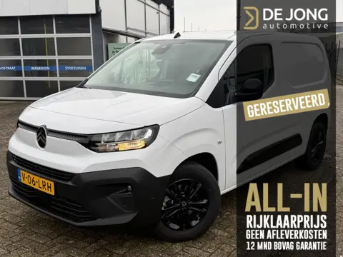 Citroen ë-Berlingo 136 L1 50 kWh ALL-INRIJKLAARPRIJS/Navi/Camera rondom/16"velgen zwart/