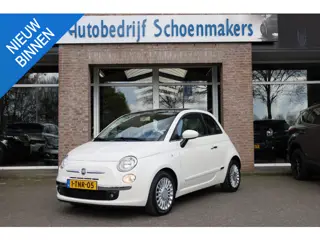 Fiat 500 0.9 TwinAir Lounge PANORAMA LEER AIRCO NL-AUTO LMV PDC NAP