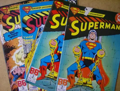 Superman comics adv5214