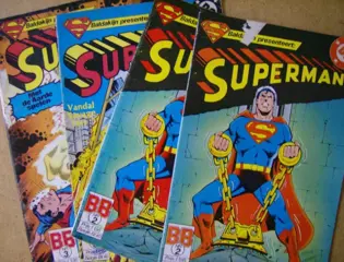 Superman comics adv5214