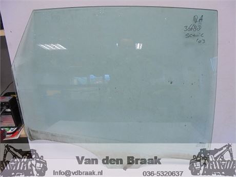 Renault Scenic 2003-2009 Portierruit achterzijde rechts